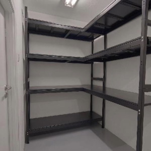 L-Shape Heavy Duty Metal Rack Adjustable Storage Shelving for HDB BTO & Warehouse