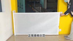 🔥🔥🔥 Child Safety Barrier Stairway Guardrail Punch Free Safety Retractable Gate Pet lsolation Fence Protective Net