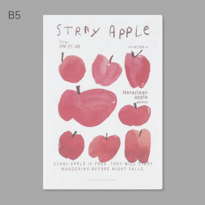 Thickened Line Notebook B5 A5 Size Office Stationery Student Notebook Journal Cute Creative High Aesthetic Value Simple Design