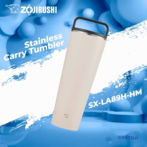 Zojirushi SX-LA89 890ml Beige Tumbler with Handle