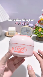 Kem Body Seed Version 2 Sica White 150g – Kem Dưỡng Da Body Mầ Hỗ Trợ Dưỡng Sáng Mềm Mịn Cấp Ẩm Cho Da