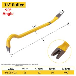 STANLEY | Double Head 90 Degree Nail Puller Crowbar