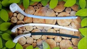 Cây cọ nhà vệ sinh Silicon sạch mọi ngóc ngách bồn cầu nhà tắm (tặng kèm móc treo dán tường)