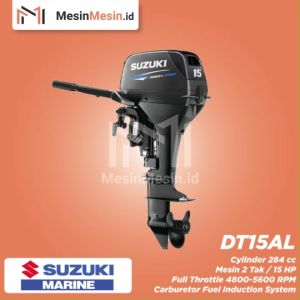 Outboard / Mesin Tempel SUZUKI DT 15 AL - 15 HP