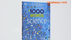 🇲🇾 Ready stock!! 毛毛虫点读笔书- BOOK ONLY DK 1000 words Science Bilingual 双语点读词典 Caterpillar talking pen support books 点读版DK1000