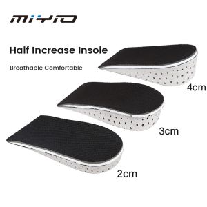 MIYIO 1Pair Memory Foam Half Insole Heel Lift Insert Shoe Pad Height Increase Cushion Elevator Taller