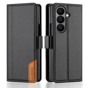 szhaiyu | Premium Leather Case For Samsung Galaxy Z Fold 8 Ultra 7 6 5 4 5G Flip Kickstand RFID Wallet Anti-Drop Protective Business Cover