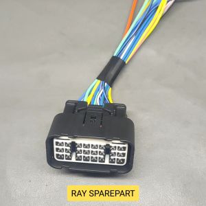 SOKET KABEL ECU ECCU ECM YAMAHA MIO M3 SOUL GT FINO X-RIDE PIN 24 ORIGINAL