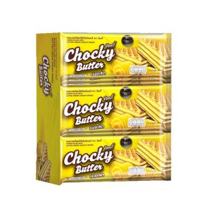 Thailand Chockybutter Chocky Butter Flavor Sandwich Wafer Biscuit 360G Casual Snacks