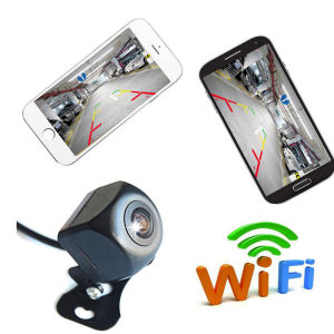 EKLEVA Car Rear View Camera Automobile WiFi Wireless Reverse HD Night Vision Backup Camera For Iphone IOS Android