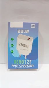 Batok Adapter 280W For OPP RENO 12F Fast Charger Super Fast USB Travel Adaptor Support FastCharging