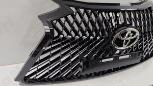Toyota Yaris (2021-2025) Vios (2021-2022) Lexus Front Grill Top Grilles ABS Paint Sarung Depan Exterior Car Accessories Accessory 2021 2022 2023 2024 2025