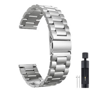 22mm 20mm Stainless Steel Strap For Amazfit T-Rex 3 Pro 48mm Metal Band Bracelet For Amazfit T-Rex 3 Pro 44mm Watchband Correa