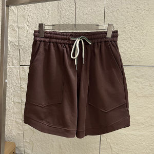 Recommended Quality Knitted Cotton Shorts for Men Summer Casual Sports Commute Breathable Straight Leg Short Pants