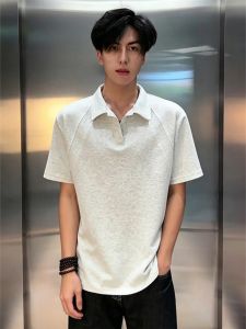 LIUBU | Structural Design Heavyweight Polo Shirt T-Shirt