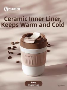 Vanow | Portable Thermal Cup Ceramic Lining