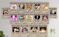 Poster One Piece Bounty/Poster One Piece isi 10pcs ukuran A4. 