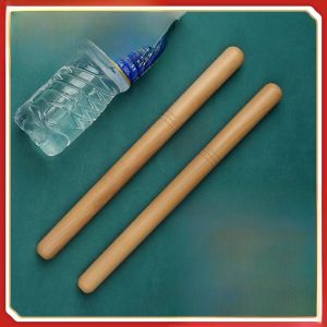 Professional Grade Large Drumsticks Pear Wood Solid Wood Drumsticks for Adults Drumming Pair Performance Level Drum Mallets