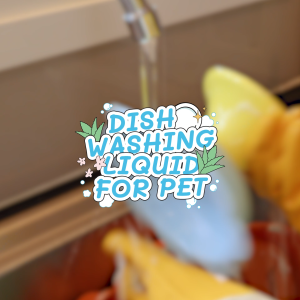 Petcho น้ำยาล้างจานสำหรับสัตว์เลี้ยง น้ำยาล้างของเล่น สูตรธรรมชาติ อ่อนโยน ปลอดภัยไร้สารเคมี ขนาด 300/500/1000 มล