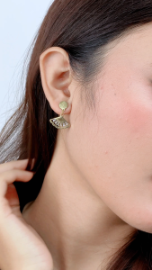 Panlandwoo - Anting Tusuk Titanium Wanita Drasa
