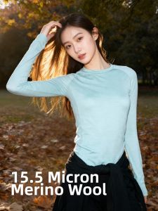Merino Wool Thermal Dry Long Sleeve Top