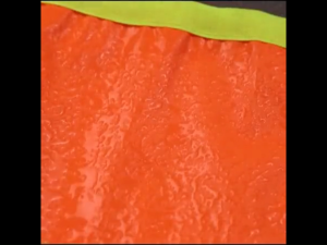 Heavy Duty Water Proof Rain Coat Reflective Makapal Luminous Raincoat