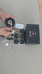 KZ-39 Smoke Top Wood Cocktail Smoker Electric LED RGB/ Smoker Asap Kayu / Bartender Kit