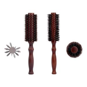 IMLUCKY | Hair Styling Brush Hog Bristle Wood