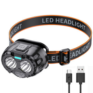 Powerful LED Headlamp with Motion Sensor Waterproof Headlamp for Camping and Fishing Activities