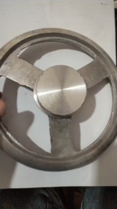 Pully Stir 10" Allumunium inci Handle Kemudi Handwheel 10 inchi inch Alumunium Aluminium Pulli Setir Pulley Puli Poli