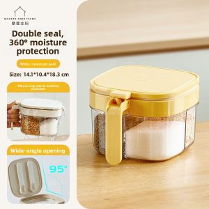 MODERN SWEETHOME | Multi-Compartment Sealed Kitchen Spice Container