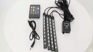 Neon Car LED Ambient RGB Strips Auto Interior Lights Music Control Led Auto Atmosphere Flexible Dream Lights Party Decorative