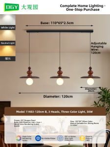 DGY | Retro Vintage Chinese Style Pendant Light