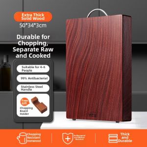 HAOGUANJIA | Antibacterial And Mildew Proof Wood Cutting Board