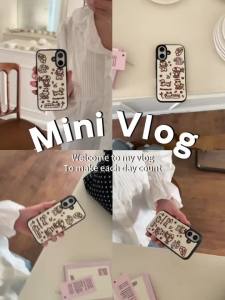 Cartoon Line Cat Dog Beige Embroidered Phone Case for iPhone 16 Pro Max