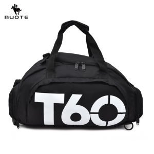 AUOTE Mens Travel Bag Sports Backpack Fashion Luggage Shoulder Bag With Independent Shoe Pocket Upgrade Breathable Mesh Design Handbag Outdoor Sling Bag Gym Fashion Men Women Dry Wet Separation Portable Travel Yoga Swimming Bag