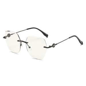 JN IMPRESSION Frameless Photochromic Colorful Non-prescription Glasses