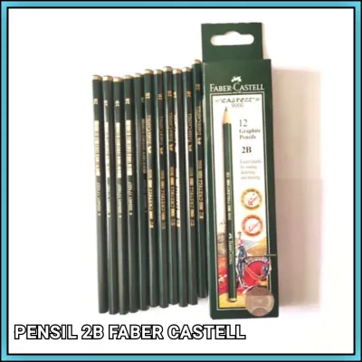 Pensil 2B Faber Castell Per 3 Pcs