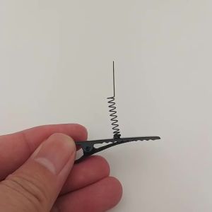 100Pcs Metal Hairpin Hair Clip Duckbill Clip with Spring for DIY Creative Headwear