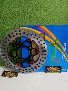 NEW PIRINGAN CAKRAM DEPAN VARIASI KIMSACO THAILAND DISC BRAKE 220MM LUBANG 4 HONDA YAMAHA UNIVERSAL PNP BEAT- VARIO 110- VARIO 125 150 OLD- VARIO 160 CBS- MIO- XEON- FINO- MX- VEGA- JUPITER Z- F1ZR- NUOVO DLL