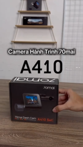 Camera Hành Trình 70mai A410 2.5K HDR Ghi Hình Mắt Trước Và Sau Siêu NétGiám Sát Đỗ Xe 24h Tích Hợp GPS Vị Trí