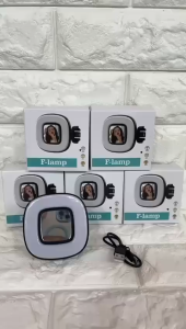 Lampu Tripod F Light Portable Mini Untuk Tripod Live Streaming Lampu Selfie LED Multifungsi