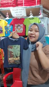 Baju Kaos Atasan Distro Anak Laki Laki Karakter Kartun Fifhter - Hypelane Kids - DTF