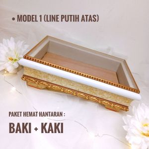 1 SET LENGKAP KOTAK SESERAHAN/SANGJIT//BAKI HANTARAN TYPE S 65 keramik