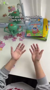 Intelligence Book With Sound For Baby Toddler kids Talking English Sound Books Childrens Voice Book For 3 To 5 Pure English Words Point Reading Sound Books Pronunciation Speaking Learning kindergarten Educational Toys