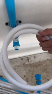 สายยางต่อหัวก็อก 20 mm คุณภาพดีขนาด 11-15 เมตร ใช้ได้กับหัวก็อกขนาด 20/20 mm หัว2ด้าน เกลียวใน จัดส่งรวดเร็ว