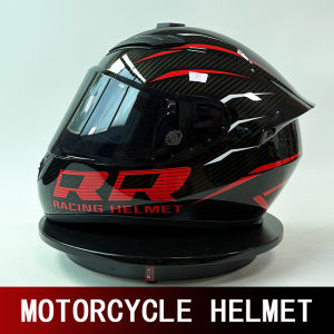 DOT full helmet motorcycle imitation men and women riding electric cars couple helmet four seasons anti-fog karting helmet.