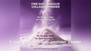 In stock Unflavored Multi Collagen Peptides Powder 5-Type Blend For Skin Hair Nails & Joint Comfort 907g