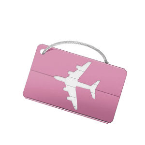 D.S. ป้ายแท็กอลูมิเนียมอัลลอยด์ แท็กติดกระเป๋า พวงกุญแจป้ายชื่อ Luggage Tag