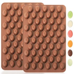 Mini Coffee Bean Silicone Mold Chocolate Candy Mold DIY Handmade Cake Decoration Molds Pastry Tools Kitchen Baking Supplies